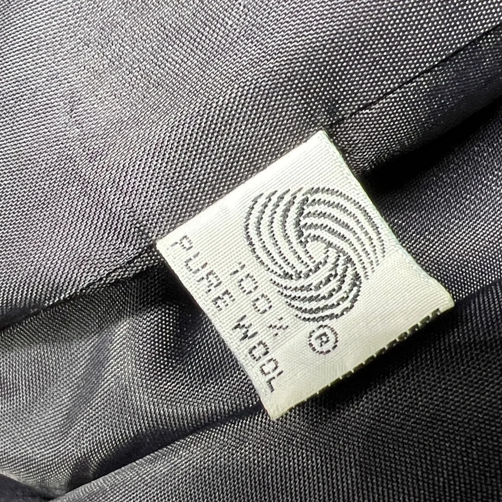Christian Dior Sz 10 Double Breasted 100% Wool Blazer Jacket